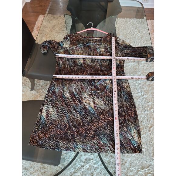 Cato Woman Dress Plus Size 24W Multicolor Abstract Pattern Stretch Casual - Picture 12 of 12